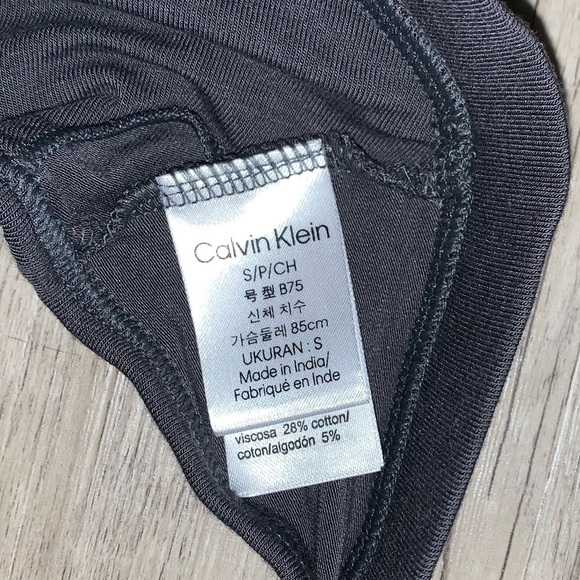 Calvin Klein Racerback Bra - Picture 2 of 4